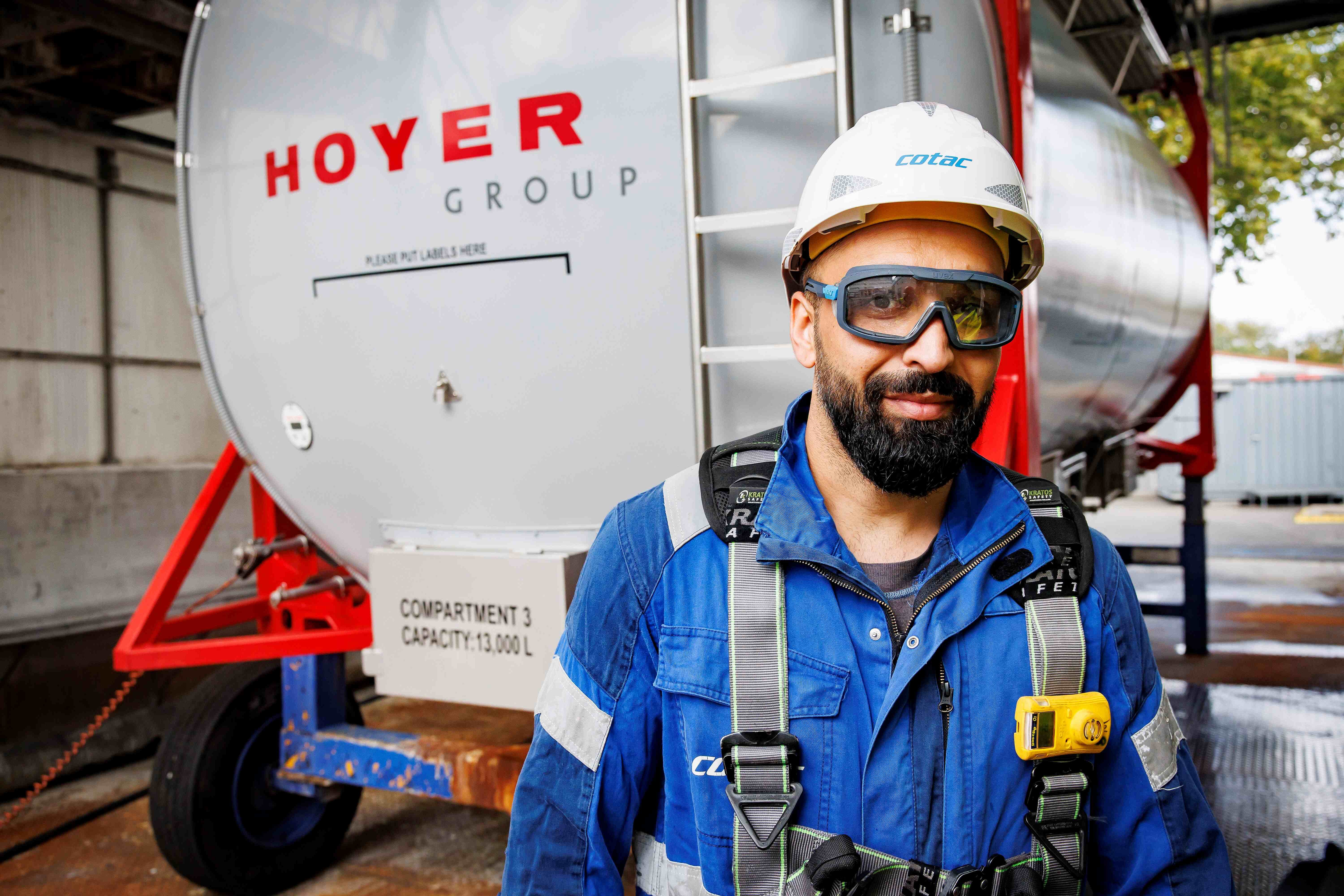 Majid Taheri, Supervisor Reinigung bei der HOYER Group, cotac
